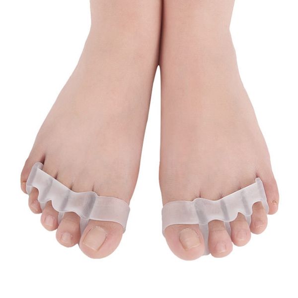 100pairs/lot 4 holes silicone toe separator thumb hallux valgus orthosis four-holes toe divider corrector foot care
100pairs/lot 4 holes silicone toe separator thumb hallux valgus orthosis four-holes toe divider corrector foot care