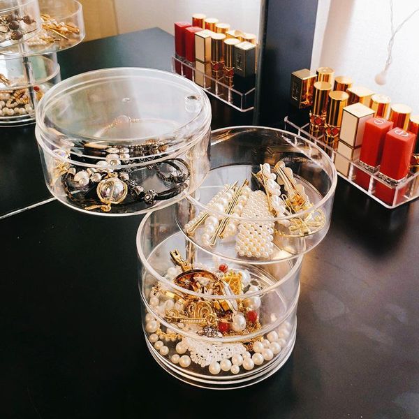 transparent rotating multi functional jewelry box pack jewelry to collect hoop earrings necklace to collect the finishing rack bbyziu 
transparent rotating multi functional jewelry box pack jewelry to collect hoop earrings necklace to collect the finishing rack bbyziu