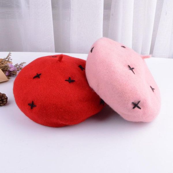 beret women winter french red black wool beret hat women french hat female hats winter, Blue;gray
beret women winter french red black wool beret hat women french hat female hats winter, Blue;gray