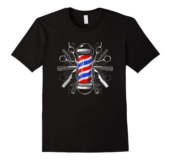 2021 new summer cool tee shirt barbers pole scissor hair clippers comb t shirt barber tee cotton t-shirt, White;black
2021 new summer cool tee shirt barbers pole scissor hair clippers comb t shirt barber tee cotton t-shirt, White;black