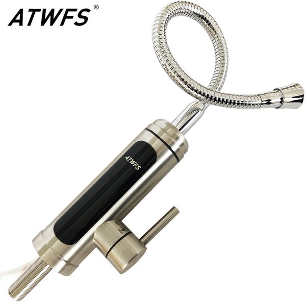 atwfs water heater faucet kitchen heating water tap instant heat electric 220v stainless steel with temperature display
atwfs water heater faucet kitchen heating water tap instant heat electric 220v stainless steel with temperature display