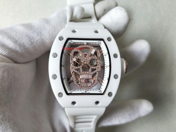 items watch 50mm x 40mm rm11-03 rm 11-03 flyback skeleton diamond rubber bands mechanical automatic mens men's watches, Slivery;brown
items watch 50mm x 40mm rm11-03 rm 11-03 flyback skeleton diamond rubber bands mechanical automatic mens men's watches, Slivery;brown