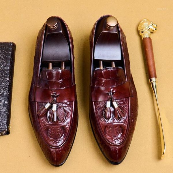 pointed toe formal shoes man genuine leather oxfords tassels men italy dress shoes spring business wedding for male a731, Black
pointed toe formal shoes man genuine leather oxfords tassels men italy dress shoes spring business wedding for male a731, Black