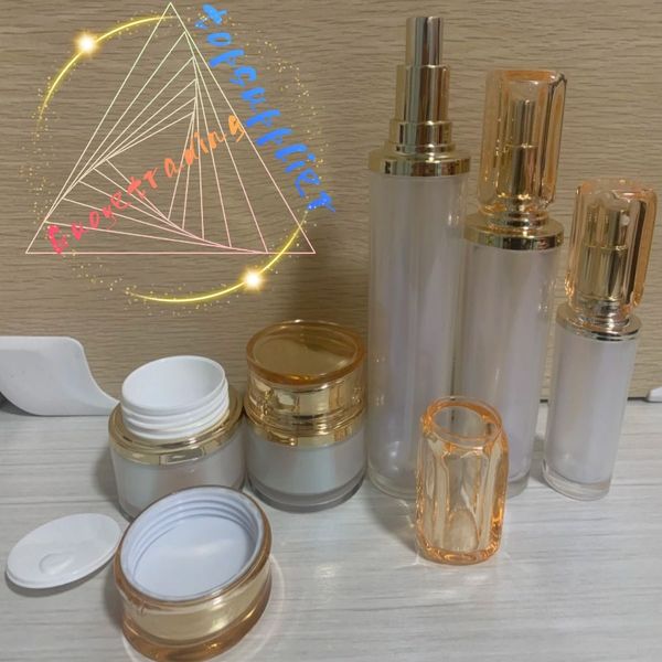 cosmetics bottles acrylic high-end thiken cream bottle face cream lotion essence toner etc one set of cosmetic packaging bottle customizable
cosmetics bottles acrylic high-end thiken cream bottle face cream lotion essence toner etc one set of cosmetic packaging bottle customizable