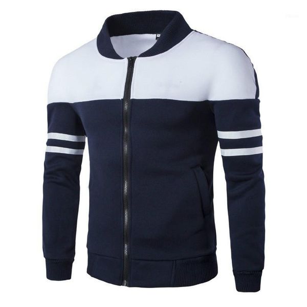 fashion men's clothing ribbon decoration patchwork casual new men's spring and autumn coat jacket1, Black;brown
fashion men's clothing ribbon decoration patchwork casual new men's spring and autumn coat jacket1, Black;brown