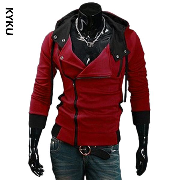 side zipper patchwork hoodies men casual assasins creed clothing mens and sweatshirts sudadera hombre kg-25, Black
side zipper patchwork hoodies men casual assasins creed clothing mens and sweatshirts sudadera hombre kg-25, Black