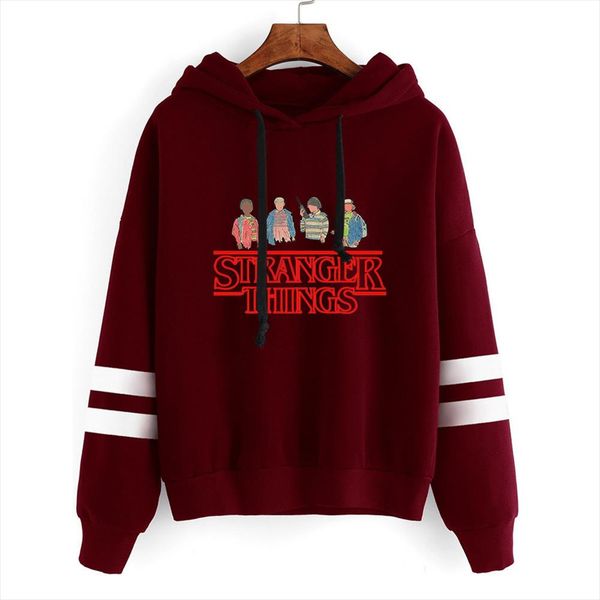 stranger things hoodie women men fashion printed long sleeve hooded sweatshirts 2020 casual streetwear clothes, Black
stranger things hoodie women men fashion printed long sleeve hooded sweatshirts 2020 casual streetwear clothes, Black