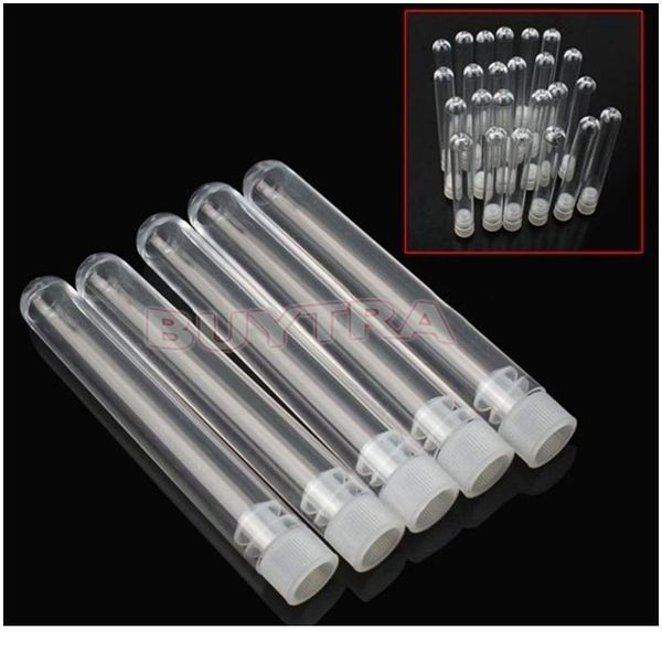 10 pcs clear plastic test tube with cap 12x75mm u-shaped bottom long transparent test tube lab bbygey
10 pcs clear plastic test tube with cap 12x75mm u-shaped bottom long transparent test tube lab bbygey
