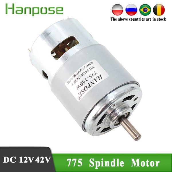 durable 775 spindle motor 12000 rpm brush dc motor 775 150w lawn mower motor with two ball bearing rated
durable 775 spindle motor 12000 rpm brush dc motor 775 150w lawn mower motor with two ball bearing rated