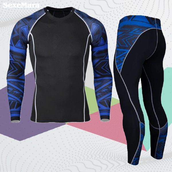 running sets sportswear men compression cycling base layers joggers quick dry kit fitness crossfit men's legging sport suit, Black;blue
running sets sportswear men compression cycling base layers joggers quick dry kit fitness crossfit men's legging sport suit, Black;blue