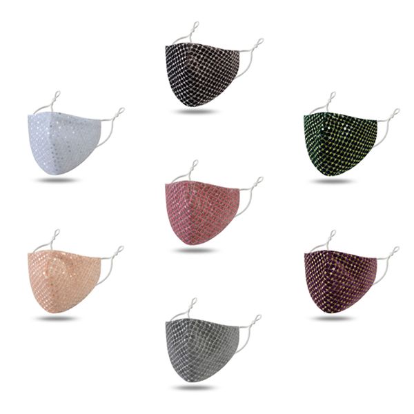 fashion ear clip protective flash silver washable bling blingwindproof reuse face mask elastic dustproof ultraviolet-proof adjustable mask
fashion ear clip protective flash silver washable bling blingwindproof reuse face mask elastic dustproof ultraviolet-proof adjustable mask