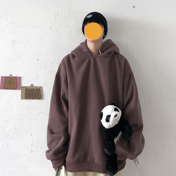 plush thicken hoodies men's warm and fashion solid color cotton sweatshirt men streetwear loose hip-hop double hat hoodie mens, Black
plush thicken hoodies men's warm and fashion solid color cotton sweatshirt men streetwear loose hip-hop double hat hoodie mens, Black
