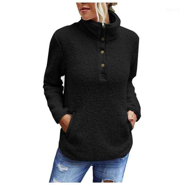 women's hoodies & sweatshirts women's fashion solid black keep warm plush long sleeves sweater vintage button hoodie for women1
women's hoodies & sweatshirts women's fashion solid black keep warm plush long sleeves sweater vintage button hoodie for women1