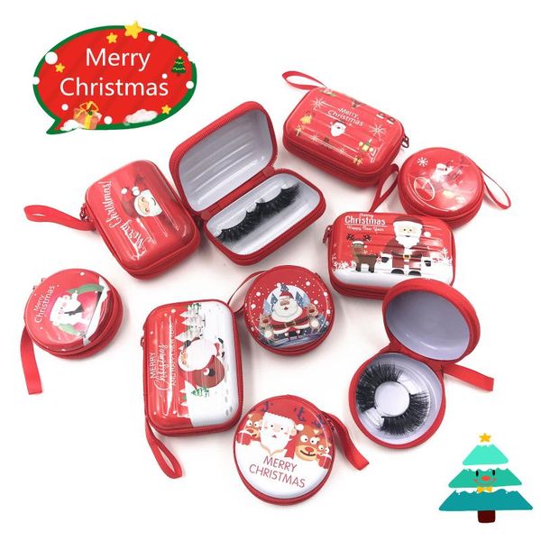 false eyelashes christmas eyelash packaging box with zipper lashes case lash boxes trays bulk 25mm mink makeup
false eyelashes christmas eyelash packaging box with zipper lashes case lash boxes trays bulk 25mm mink makeup