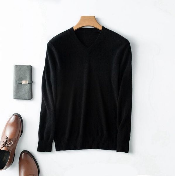 men's sweaters 2021 winter pullover men v-neck solid color long sleeve warm slim sweater male clothing, White;black
men's sweaters 2021 winter pullover men v-neck solid color long sleeve warm slim sweater male clothing, White;black
