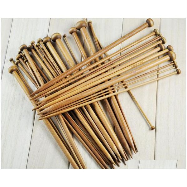 36pcs/set bamboo knitting needles 18 sizes single pointed smooth crochet qylqpe tore2010
36pcs/set bamboo knitting needles 18 sizes single pointed smooth crochet qylqpe tore2010