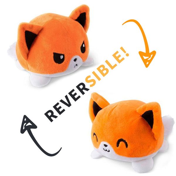 new product reversible fox stuffed plush toy- show your mood without saying a word
new product reversible fox stuffed plush toy- show your mood without saying a word