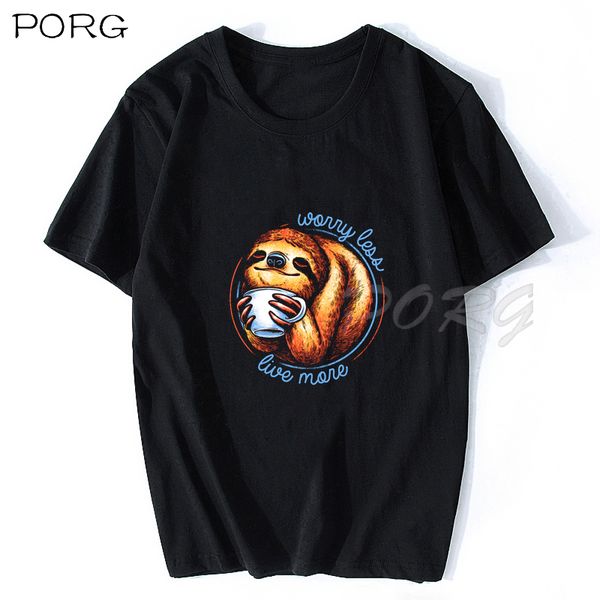 sport summer sloth worry less live more cartoon cool t shirt anime men t-shirts kawaii boy t shirt cotton short sleeve boy tees
sport summer sloth worry less live more cartoon cool t shirt anime men t-shirts kawaii boy t shirt cotton short sleeve boy tees