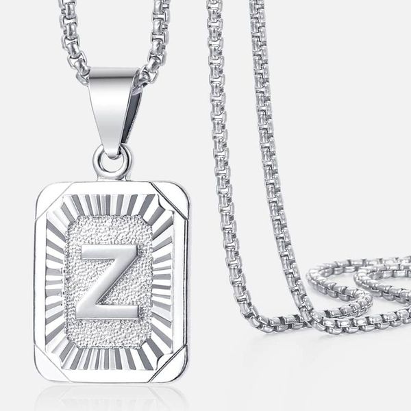 a-z letters silver color charm pendant necklaces square capital stainless steel letter necklace alphabet jewely gpm11
a-z letters silver color charm pendant necklaces square capital stainless steel letter necklace alphabet jewely gpm11