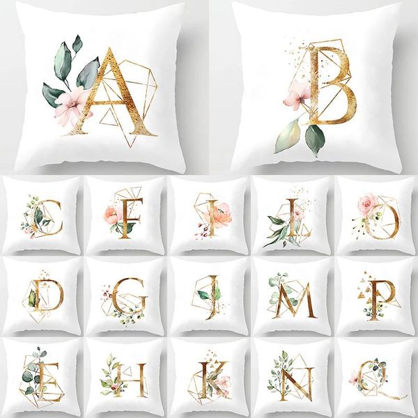 1pcs flower letter pillow 45*45cm english alphabet white cushion cover polyester decoration cojines decorativos para sofa 40972
1pcs flower letter pillow 45*45cm english alphabet white cushion cover polyester decoration cojines decorativos para sofa 40972