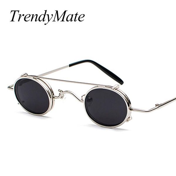 sunglasses small oval women designer vintage sun glasses retro personality metal eyewear steampunk style 1304t, White;black
sunglasses small oval women designer vintage sun glasses retro personality metal eyewear steampunk style 1304t, White;black