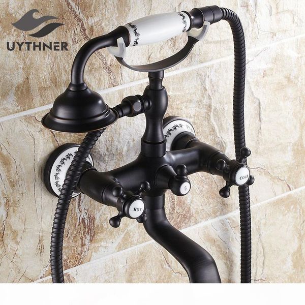us wholesale and retail classic oil rubbed bronze clawfoot bathtub faucet mixer tap telephone w spary shower
us wholesale and retail classic oil rubbed bronze clawfoot bathtub faucet mixer tap telephone w spary shower