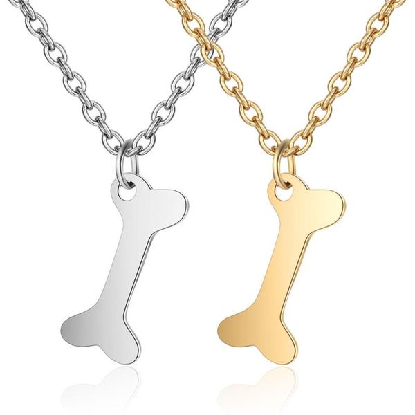 chains 2021 titanium stainless steel personalized dog necklace gold silver tone bone pendant custom long chain women gift
chains 2021 titanium stainless steel personalized dog necklace gold silver tone bone pendant custom long chain women gift