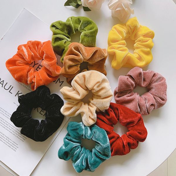classic all-match velvet scrunchies women girls elastic rubber bands accessories tie hair ring rope lady headdress headwear
classic all-match velvet scrunchies women girls elastic rubber bands accessories tie hair ring rope lady headdress headwear