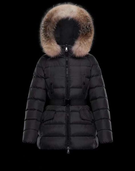 french brand ladies winter thickened down down waist slimming true fox big fur collar ladies short thickened down jacket, Black
french brand ladies winter thickened down down waist slimming true fox big fur collar ladies short thickened down jacket, Black
