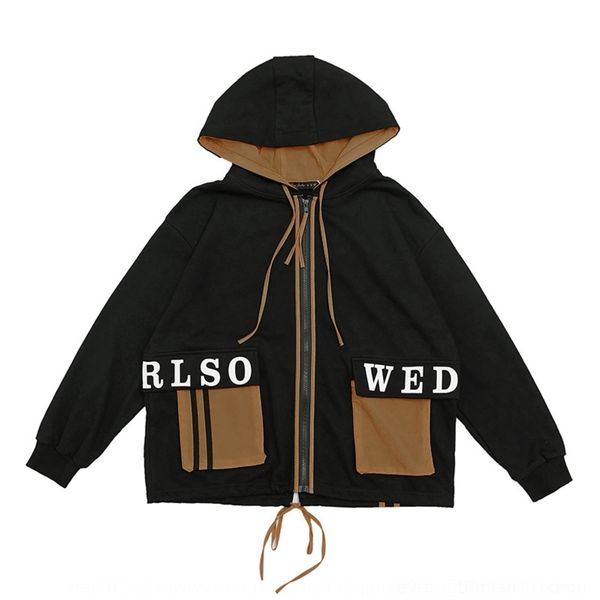 a2gcs women's zipper hooded zipperzipper long sleeve 2020 short nerdy trendy sweater women's 2020 trendy hooded short long sleeve, Black
a2gcs women's zipper hooded zipperzipper long sleeve 2020 short nerdy trendy sweater women's 2020 trendy hooded short long sleeve, Black