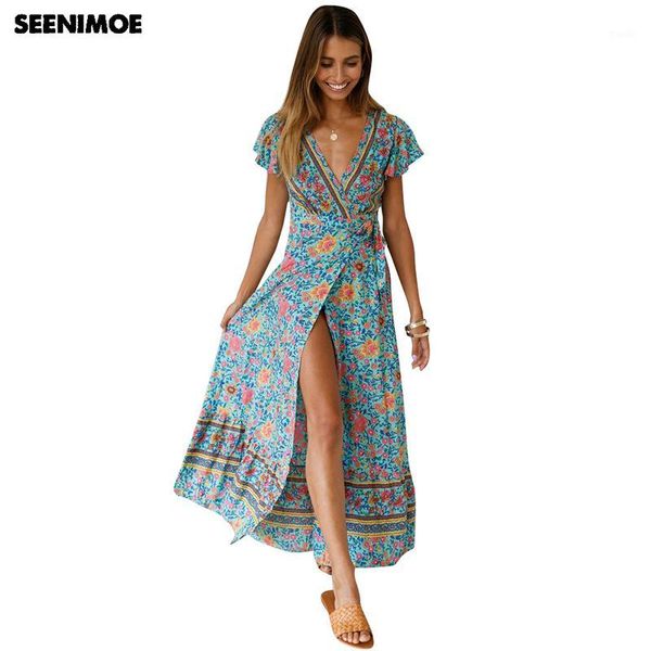 casual dresses seenimoe retro floral print lady long dress elegant beach belt v-neck appearance bohemian vestidos1, Black;gray
casual dresses seenimoe retro floral print lady long dress elegant beach belt v-neck appearance bohemian vestidos1, Black;gray