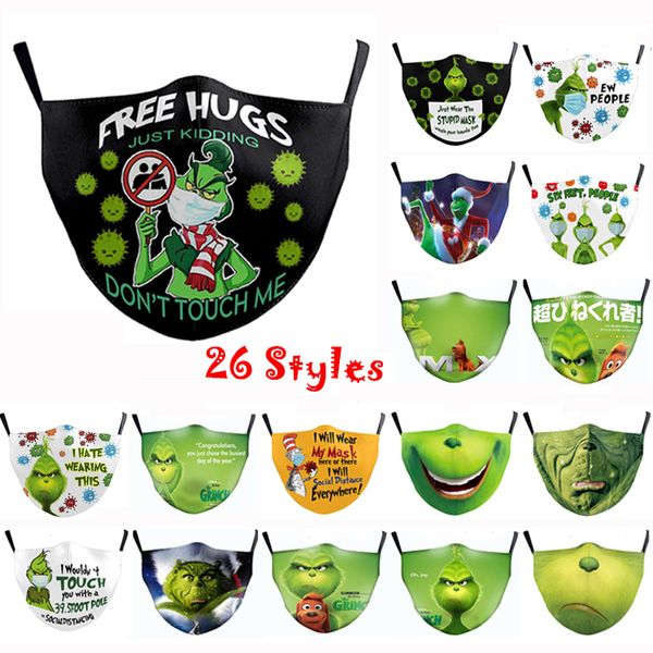 new cartoon year fashion 3d christmas printing grinch funny protective breathable mask (26 styles optional
new cartoon year fashion 3d christmas printing grinch funny protective breathable mask (26 styles optional