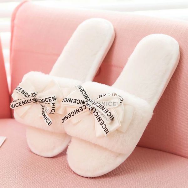 female indoor slippers home sliders shoes house slippers woman faux fur fluffy slides women's shoes 2020 with bow footwear #ro27, Black
female indoor slippers home sliders shoes house slippers woman faux fur fluffy slides women's shoes 2020 with bow footwear #ro27, Black