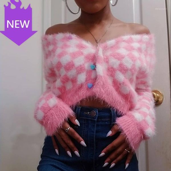 women 2020 autumn winter knitted sweater jacket harajuku high street cardigan cute kawaii girls pink plaid cropped cardigan1, White
women 2020 autumn winter knitted sweater jacket harajuku high street cardigan cute kawaii girls pink plaid cropped cardigan1, White