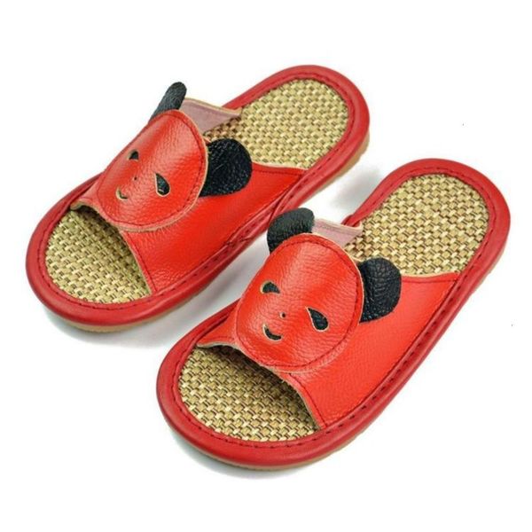 children's linen home summer lovely indoor baby floor cool slippers environmental protection antiskid ox tendon bottom, Black;red
children's linen home summer lovely indoor baby floor cool slippers environmental protection antiskid ox tendon bottom, Black;red