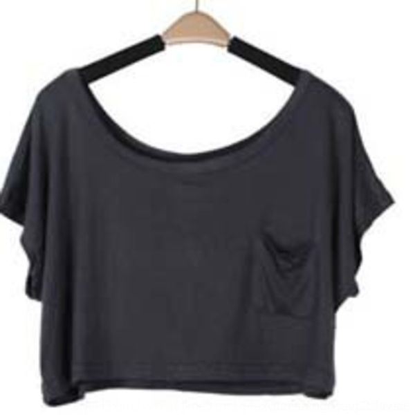 kyw3v and spring summer versatile solid color pocket short t-shirt loose shoulder t-shirt women's short-sleeved blouse lusuk, White
kyw3v and spring summer versatile solid color pocket short t-shirt loose shoulder t-shirt women's short-sleeved blouse lusuk, White