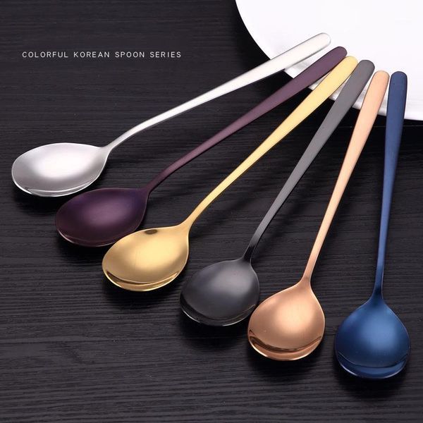 spoons stainless steel spoon with long handle gold colorful home kitchen tableware spoons1
spoons stainless steel spoon with long handle gold colorful home kitchen tableware spoons1