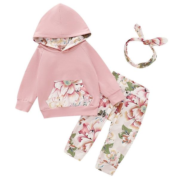 baby girl clothes set floral print sweatshirt hoodie and long pants headband winter cute kids 3pcs suit clothes newborn d30 y200803, White
baby girl clothes set floral print sweatshirt hoodie and long pants headband winter cute kids 3pcs suit clothes newborn d30 y200803, White
