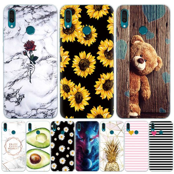 case 2019 cases clear silicone phone cover for huawei p smart z 6.59 inch marble flowers print shell bumper
case 2019 cases clear silicone phone cover for huawei p smart z 6.59 inch marble flowers print shell bumper