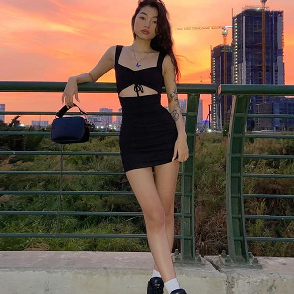 hollow black mini dress for women summer sleeveless drawstring v-neck backless slim party bodycon dress club outfits md0081 t200526, Black;gray
hollow black mini dress for women summer sleeveless drawstring v-neck backless slim party bodycon dress club outfits md0081 t200526, Black;gray