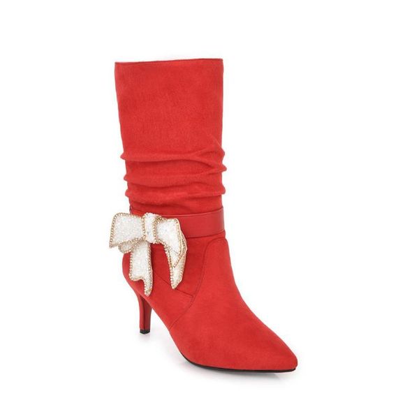 boots fashion pointed high-heeled shoes in the winter of 2021 bowknot is 32-43 code 181103, Black
boots fashion pointed high-heeled shoes in the winter of 2021 bowknot is 32-43 code 181103, Black