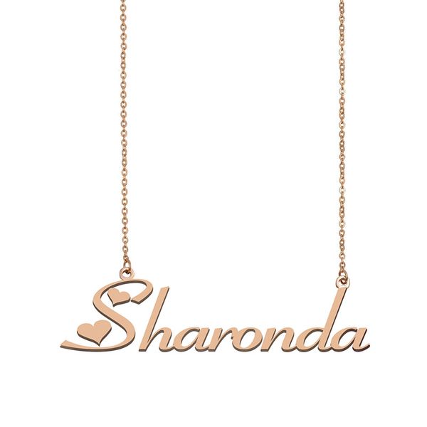 sharonda name necklace custom nameplate pendant for women girls birthday gift kids friends jewelry 18k gold plated stainless steel, Silver
sharonda name necklace custom nameplate pendant for women girls birthday gift kids friends jewelry 18k gold plated stainless steel, Silver