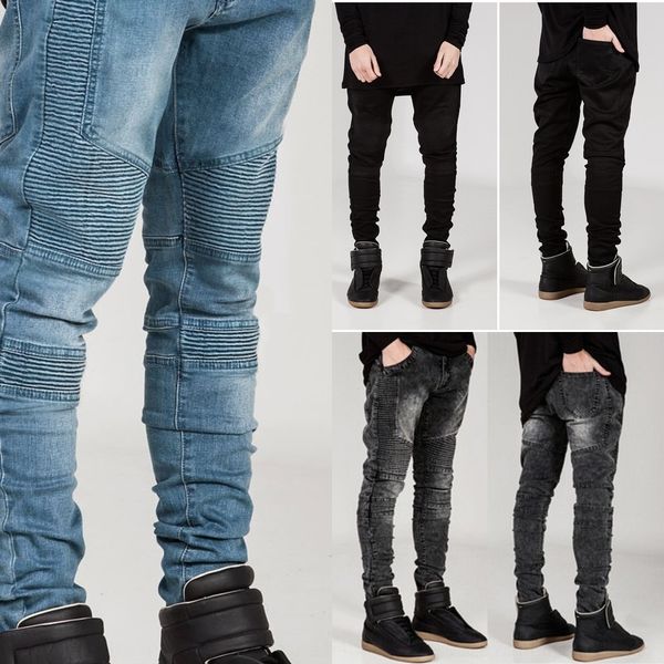 5ohfi biker fit locomotive and jeans trendy brand locomotive pants wrinkle slim pants feet micro elastic jeans f3nqh, Blue
5ohfi biker fit locomotive and jeans trendy brand locomotive pants wrinkle slim pants feet micro elastic jeans f3nqh, Blue