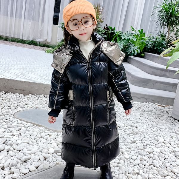 winter outdoor middle large children's knee length jacket foreign style bright leather thickened white duck down coat for boys and, Blue;gray
winter outdoor middle large children's knee length jacket foreign style bright leather thickened white duck down coat for boys and, Blue;gray