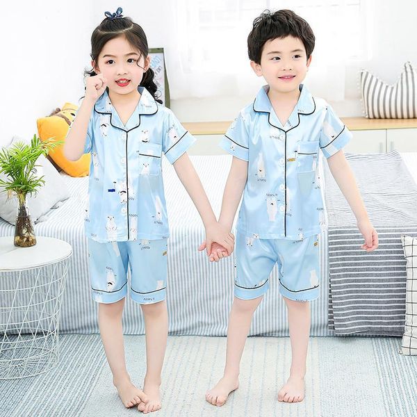 kids clothes baby pajama sets for boys girls cartoon bear print outfits set short sleeve blouse +shorts sleepwear pajamas1, Blue;red
kids clothes baby pajama sets for boys girls cartoon bear print outfits set short sleeve blouse +shorts sleepwear pajamas1, Blue;red