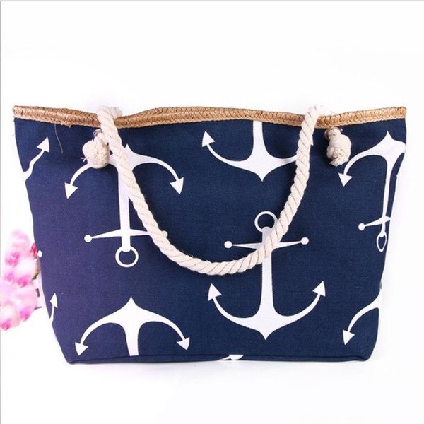 2020 new women's bag beach bag anchor canvas korean trend printed casual cotton rope handbag women hand
2020 new women's bag beach bag anchor canvas korean trend printed casual cotton rope handbag women hand