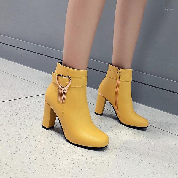 yqbtdl fashion high heel womens boots yellow white black party wedding ladies shoes block high heels autumn winter ankle boots1
yqbtdl fashion high heel womens boots yellow white black party wedding ladies shoes block high heels autumn winter ankle boots1