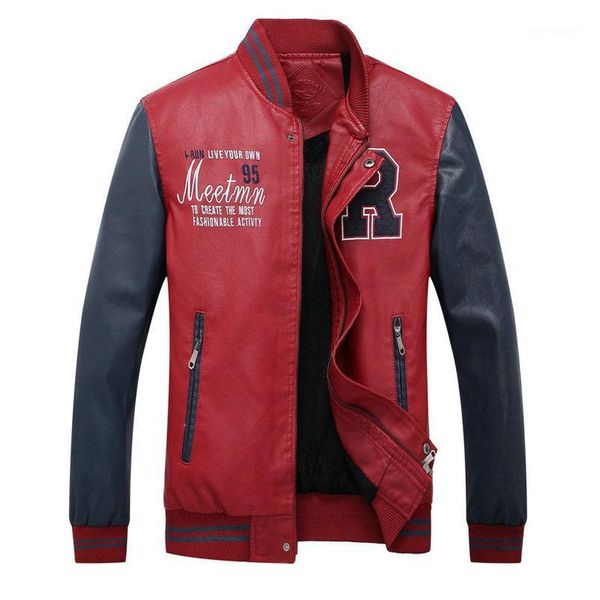 men's fur & faux pu leather jacket men casual fleece coats spring autumn classic baseball motorcycle biker bomber jackets1, Black
men's fur & faux pu leather jacket men casual fleece coats spring autumn classic baseball motorcycle biker bomber jackets1, Black