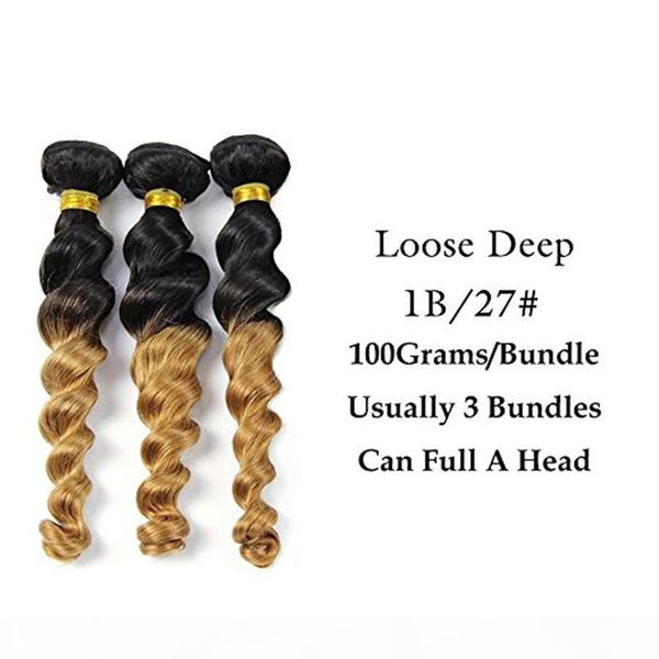 loose wave brazilian hair 3bundles wet and wavy brazilian virgin hair curly weave 2 tone ombre human hair extensions bundles black to blonde, Black;brown
loose wave brazilian hair 3bundles wet and wavy brazilian virgin hair curly weave 2 tone ombre human hair extensions bundles black to blonde, Black;brown