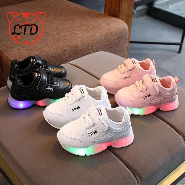 2020 child sport spring luminous fashion breathable kids boys girls anti-slippery sneakers with light running shoes, Black
2020 child sport spring luminous fashion breathable kids boys girls anti-slippery sneakers with light running shoes, Black